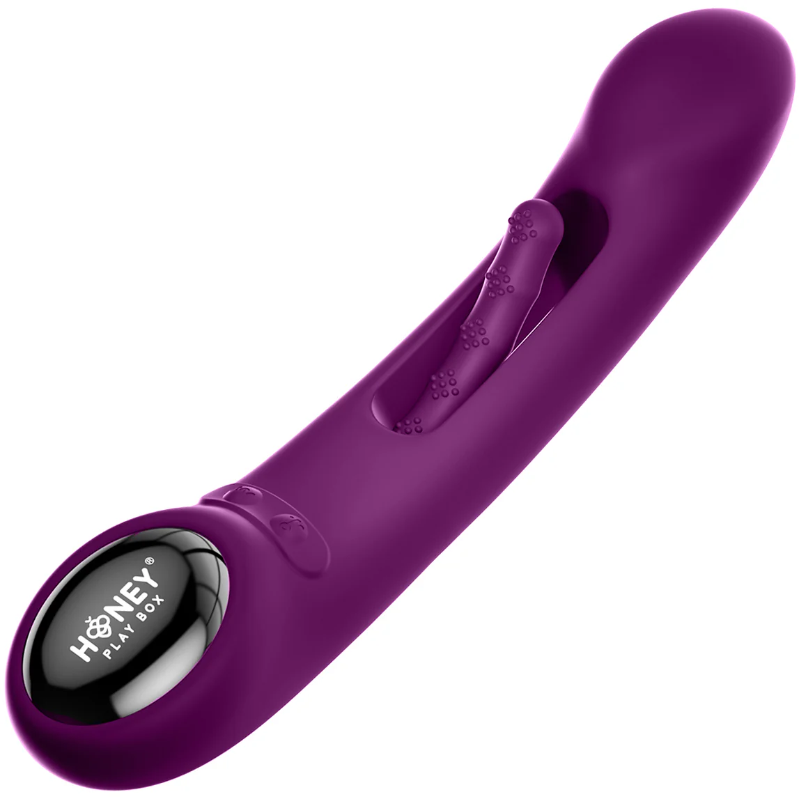 Honey Play Box Tempo Pressure Sensing App Controlled Tapping Finger Silicone G-Spot Vibrator - Image 15