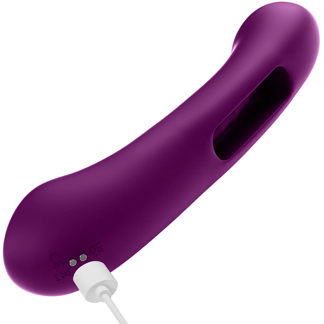 Honey Play Box Tempo Pressure Sensing App Controlled Tapping Finger Silicone G-Spot Vibrator - Image 23