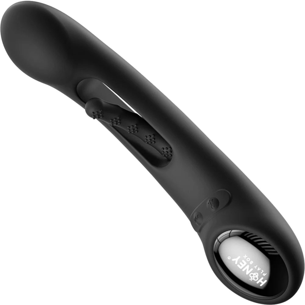 Honey Play Box Tempo Pressure Sensing App Controlled Tapping Finger Silicone G-Spot Vibrator - Image 9