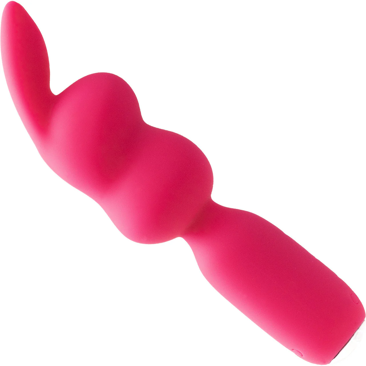 Hopper Bunny Rechargeable Waterproof Silicone Mini Wand Vibrator By VeDO - Pretty In Pink - Image 2
