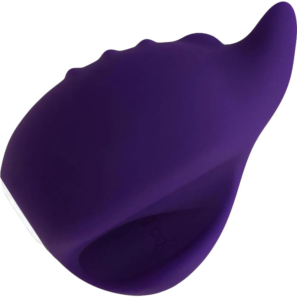 Huni Rechargeable Waterproof Silicone Lay-On Clitoral Vibrator by VeDO - Deep Purple - Image 3