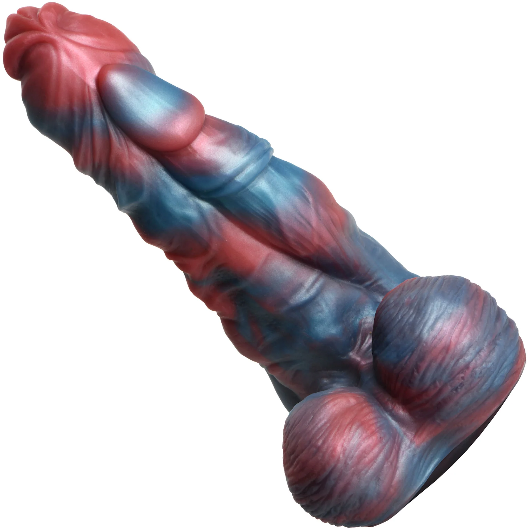 Hydra X 8" Vibrating Silicone Suction Cup Dildo With Remote By Creature Cocks - Image 7