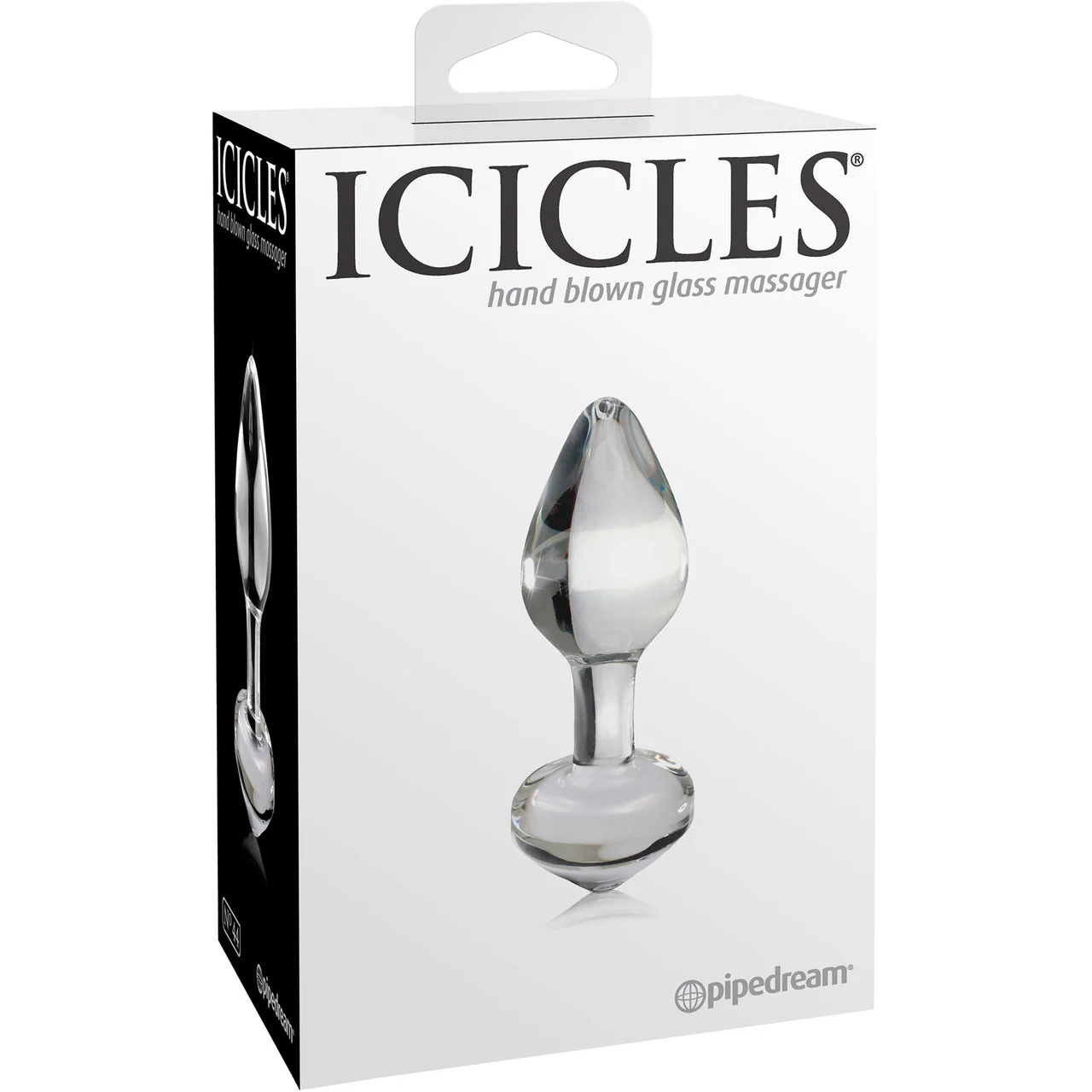 Icicles No. 44 Glass Butt Plug - Clear - Image 4
