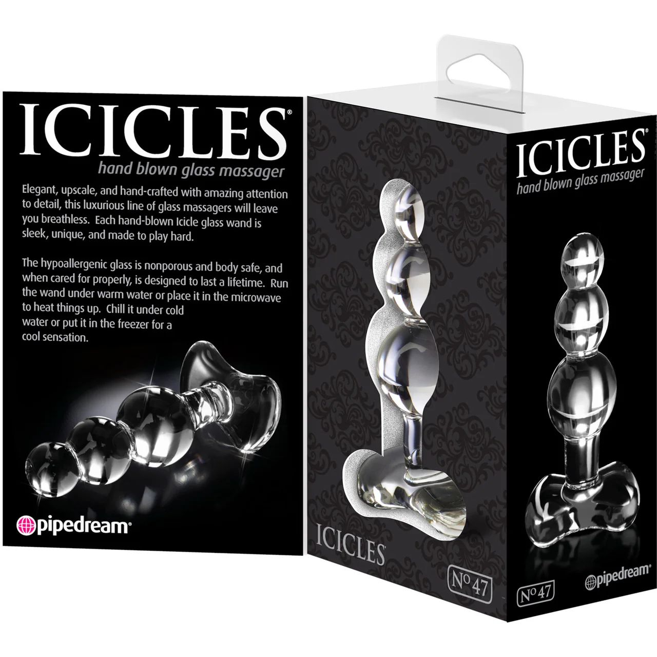 Icicles No. 47 Glass Butt Plug - Image 3