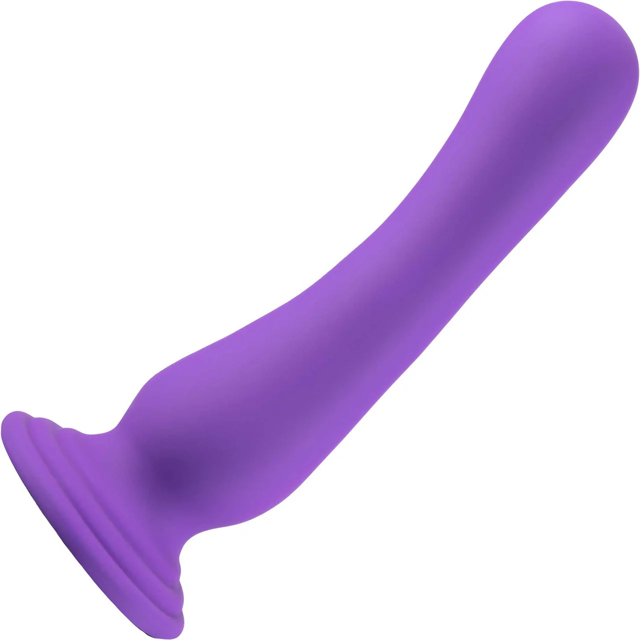 Impressions Ibiza Rechargeable Waterproof Silicone Suction Cup Vibrator By Blush - Plum - Image 5