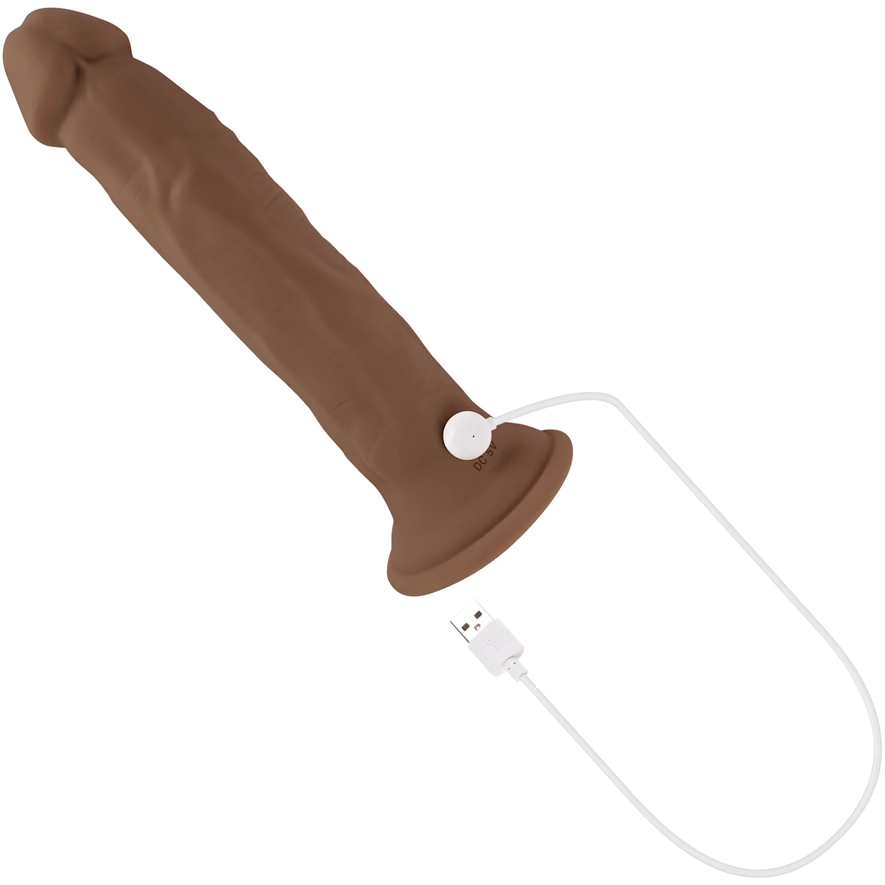 In Thrust We Trust Vibrating Thrusting Silicone Suction Cup Dildo With Remote Control By Evolved Novelties - Image 15