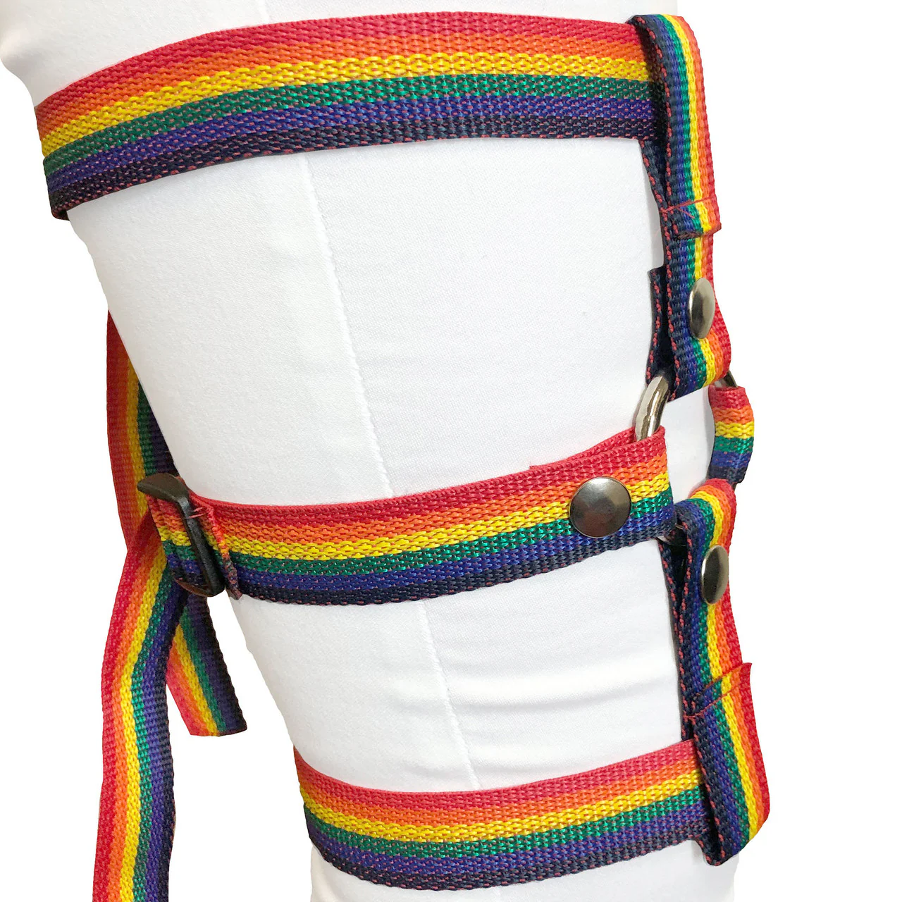 Inclusion Rainbow Thigh Harness - Size A Fits Thighs Up To 25" - Image 4