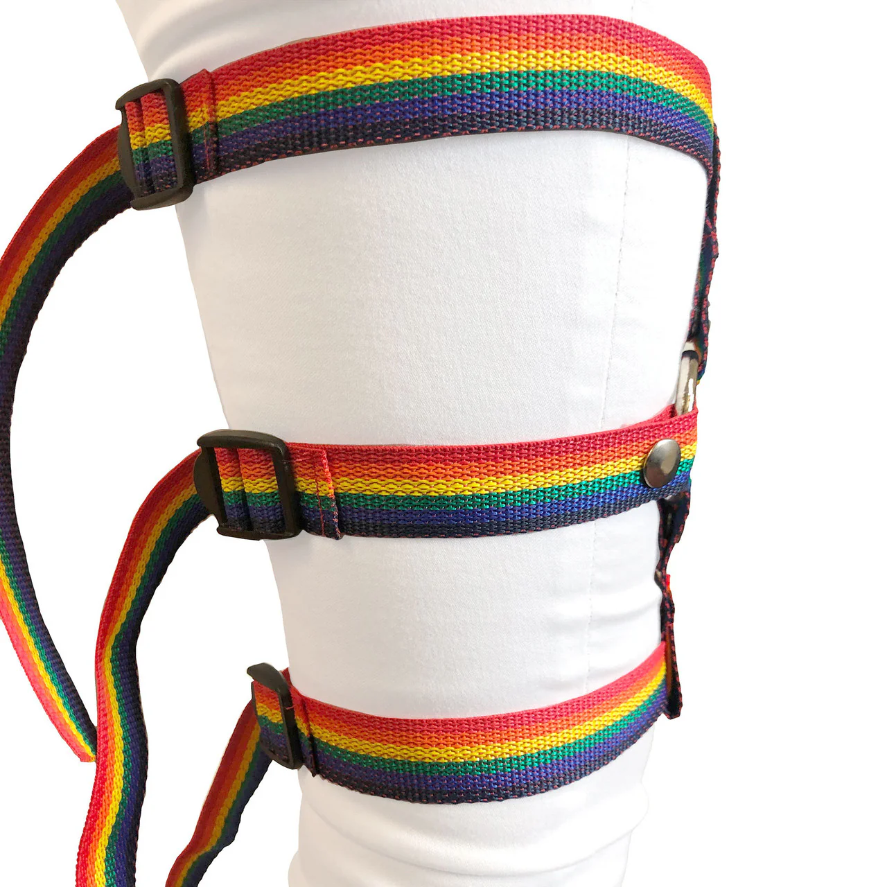 Inclusion Rainbow Thigh Harness - Size B Fits Thighs Up To 40" - Image 5