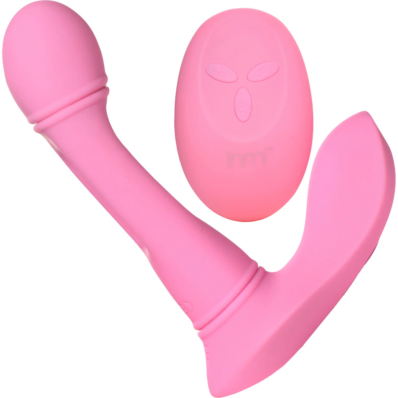 INMI Flickers G-Flick Rechargeable Silicone Flicking G-Spot Vibrator With Remote - Pink - Image 14