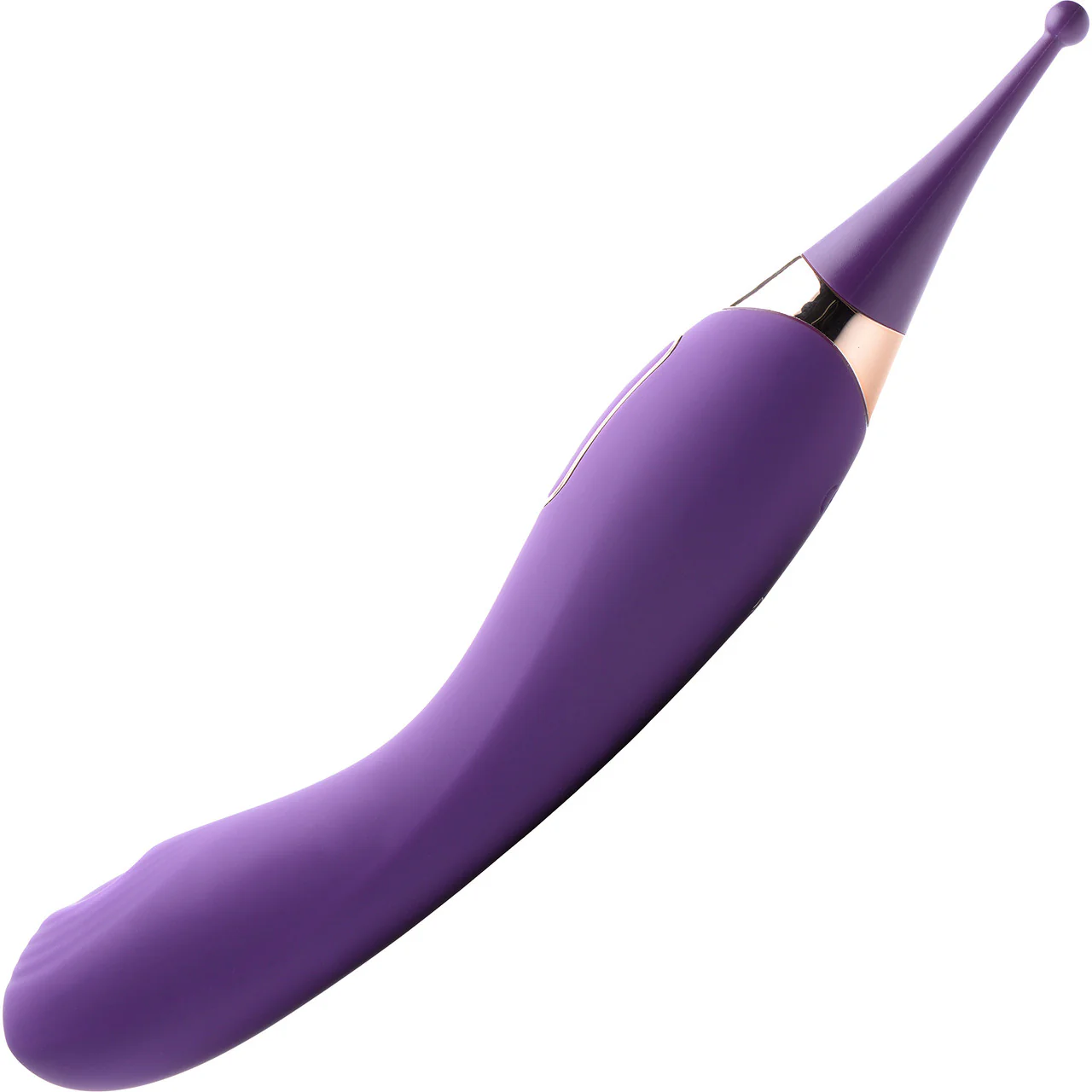 INMI Power Zinger Pro Pulsing G-Spot Pinpoint Silicone Clitoral Vibrator With 2 Attachments - Image 6