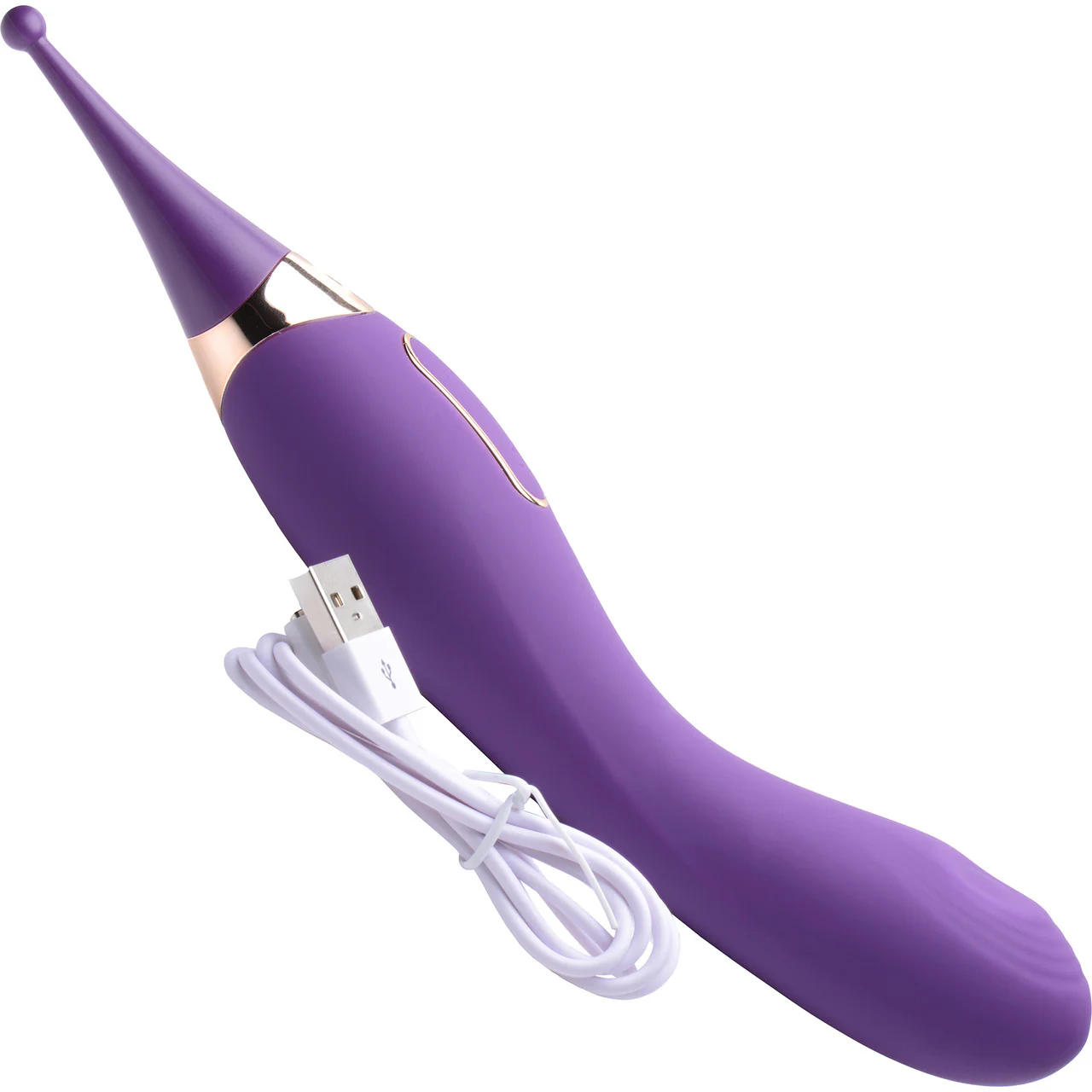 INMI Power Zinger Pro Pulsing G-Spot Pinpoint Silicone Clitoral Vibrator With 2 Attachments - Image 9
