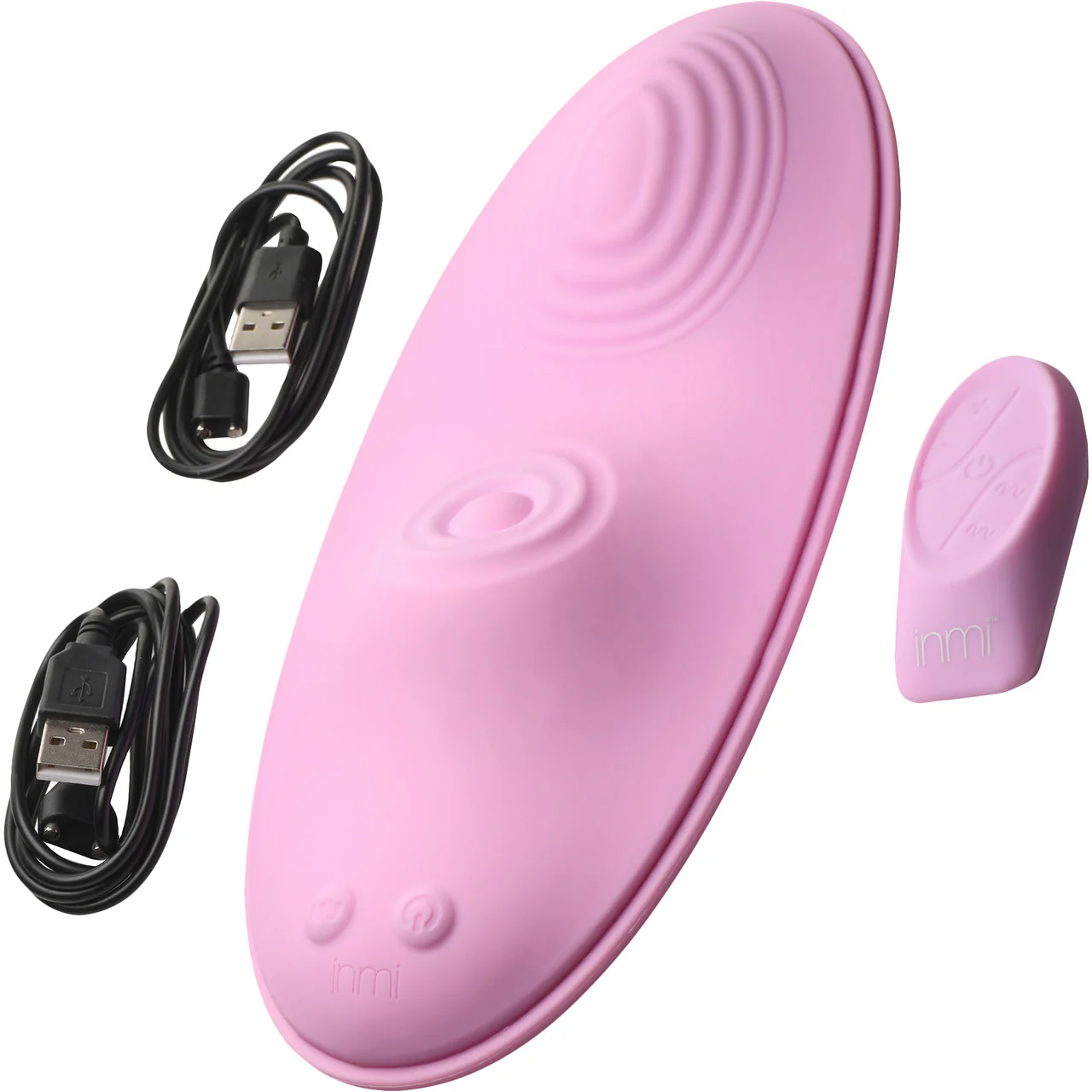 Inmi The Pulse 28X Pulsing & Vibrating Silicone Waterproof Rechargeable Grinder With Remote - Pink - Image 10