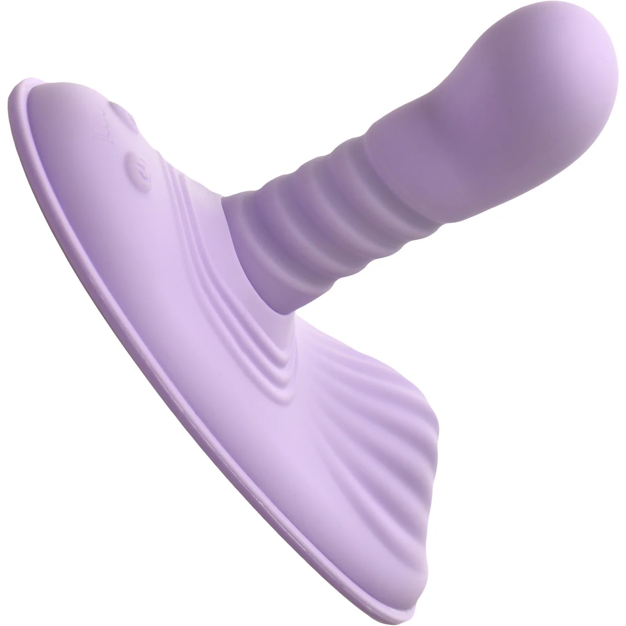 Inmi Thrust 'N' Grind Thrusting & Vibrating Silicone Rechargeable Grinder With Remote - Purple - Image 5
