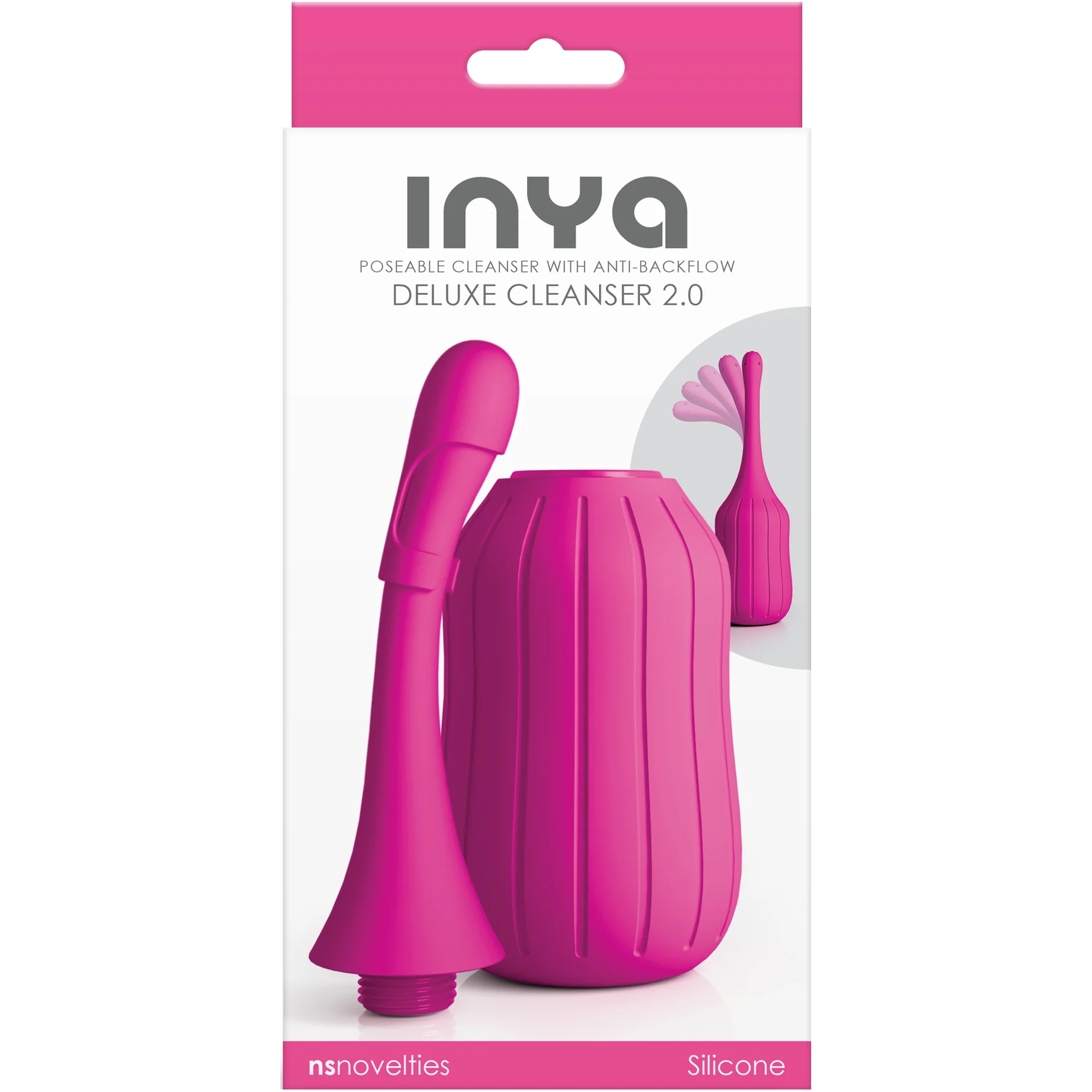 INYA Deluxe Cleanser 2.0 Silicone Anal Douche - Image 2
