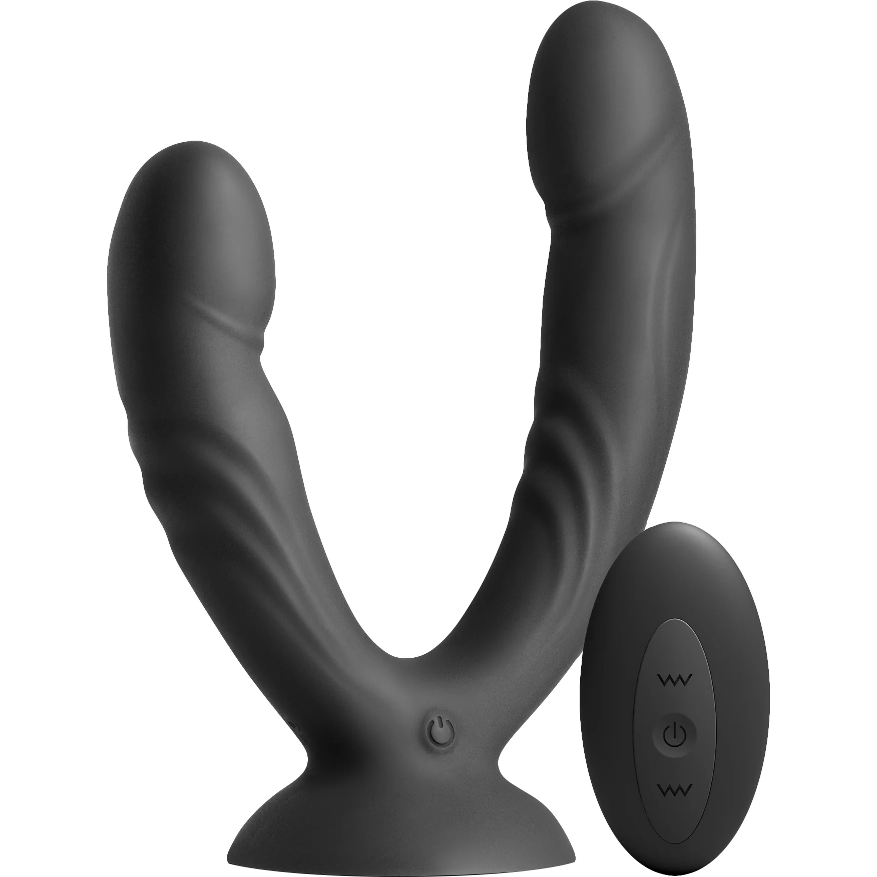 INYA Duet Rechargeable Silicone Vibrating Double Dildo With Remote - Image 3