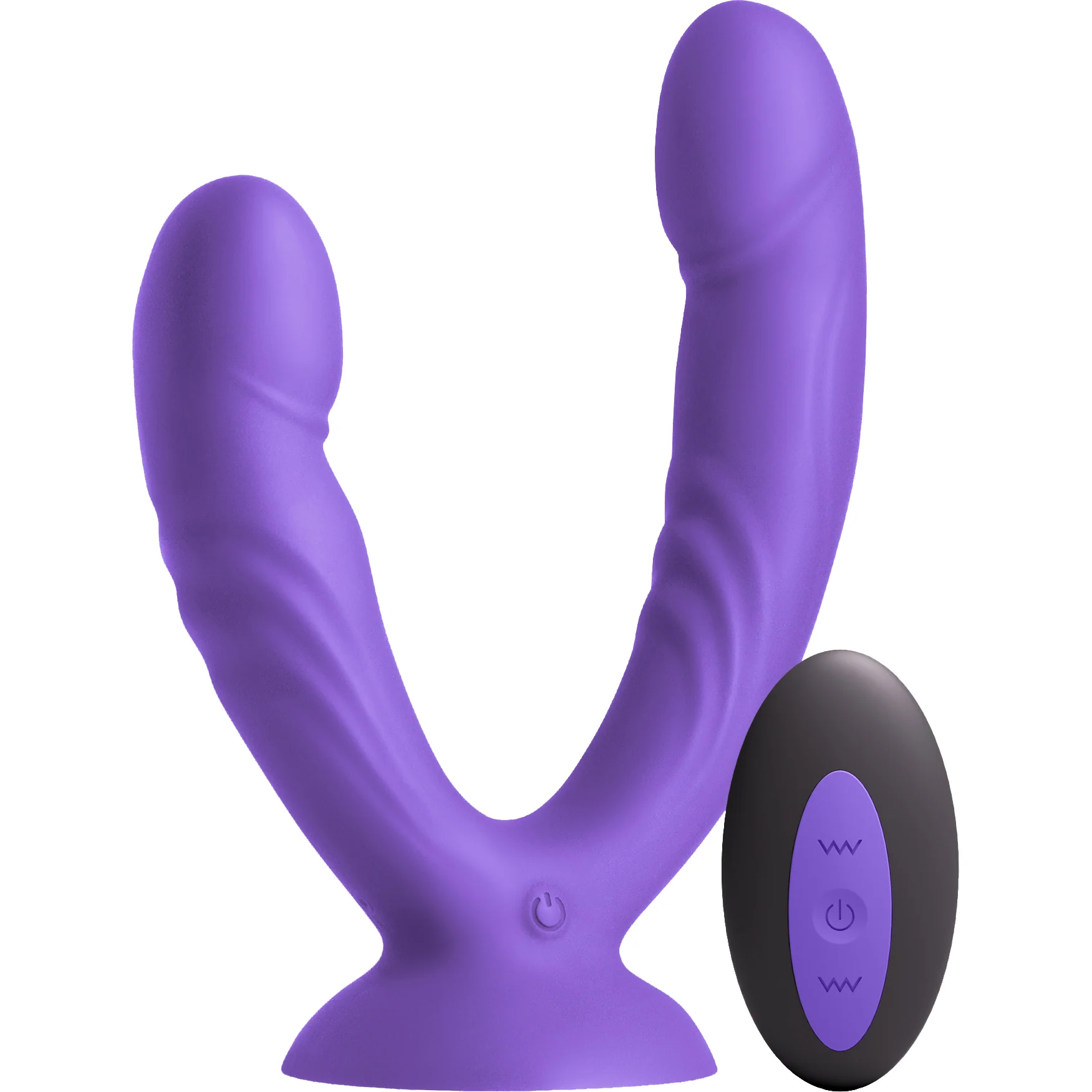 INYA Duet Rechargeable Silicone Vibrating Double Dildo With Remote - Image 7