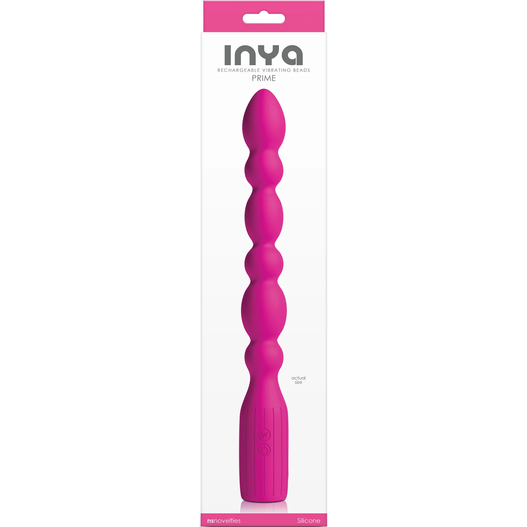 INYA Prime Rechargeable Silicone Vibrating Beads - Image 2