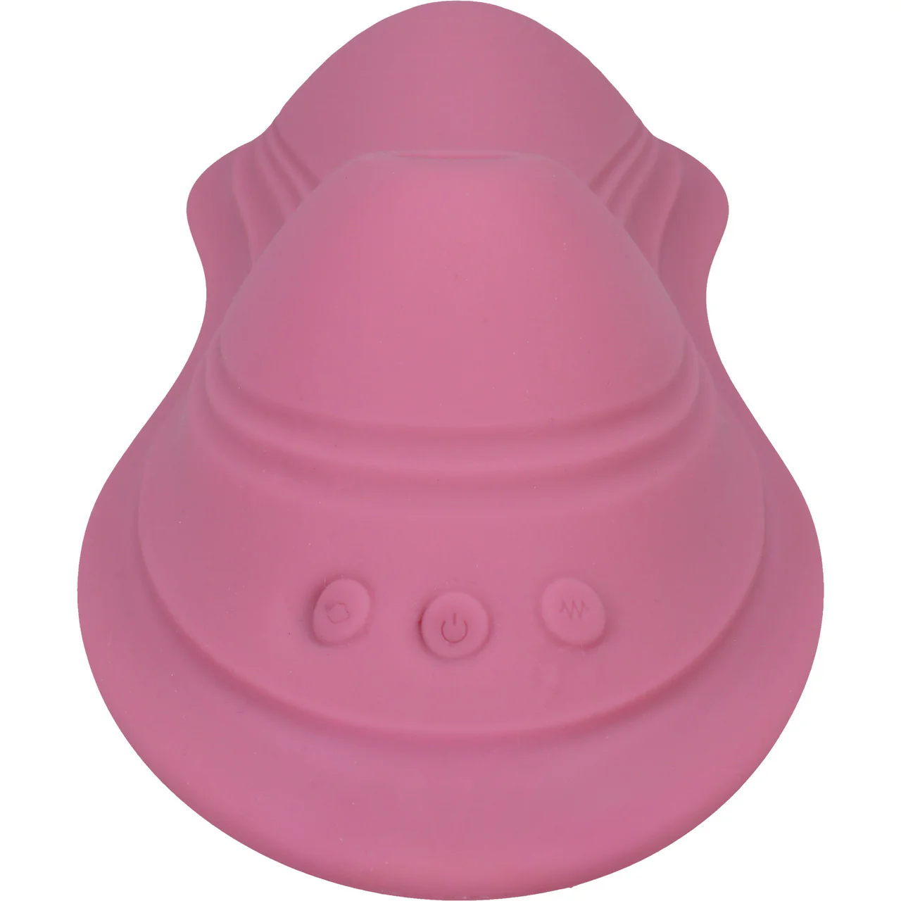 iRide Pleasure Seat Suck Vibrating Grinder Pad With Suction & Remote By Doc Johnson - Dusty Pink - Image 3