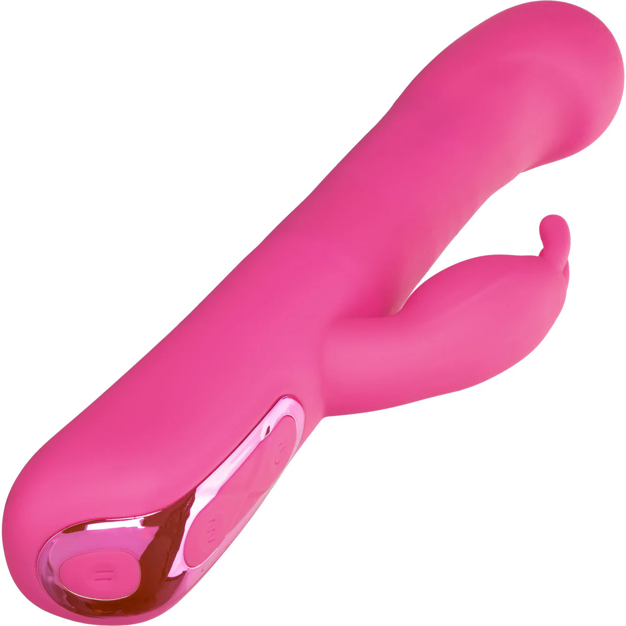Jack Rabbit Elite Beaded G Rabbit Silicone Rechargeable Dual Stimulation Vibrator By CalExotics - Image 3