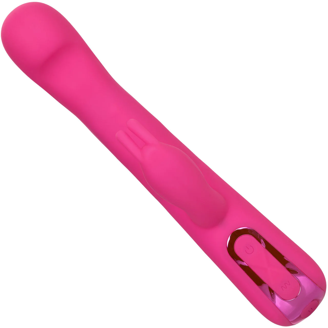 Jack Rabbit Elite Beaded G Rabbit Silicone Rechargeable Dual Stimulation Vibrator By CalExotics - Image 4