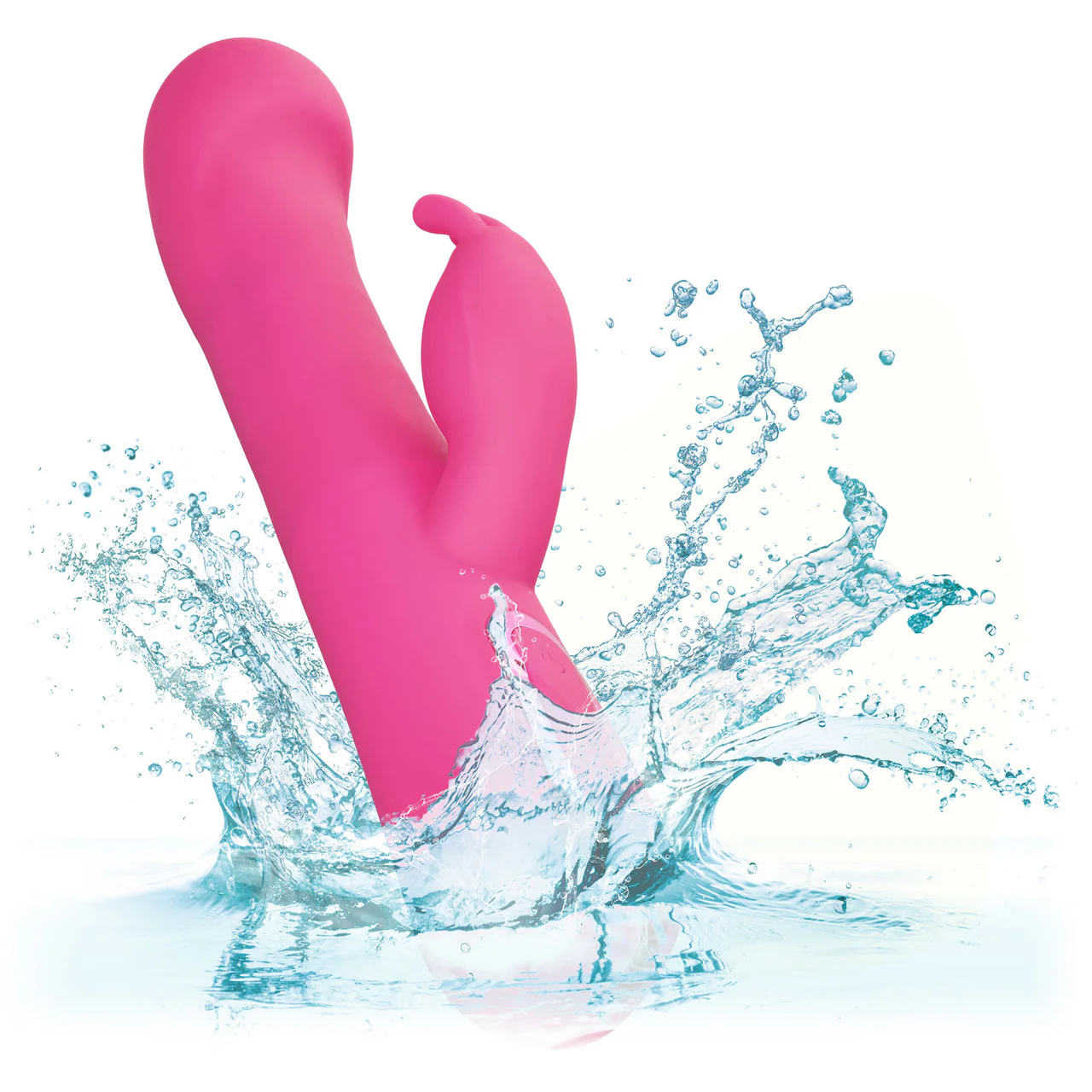 Jack Rabbit Elite Beaded G Rabbit Silicone Rechargeable Dual Stimulation Vibrator By CalExotics - Image 8