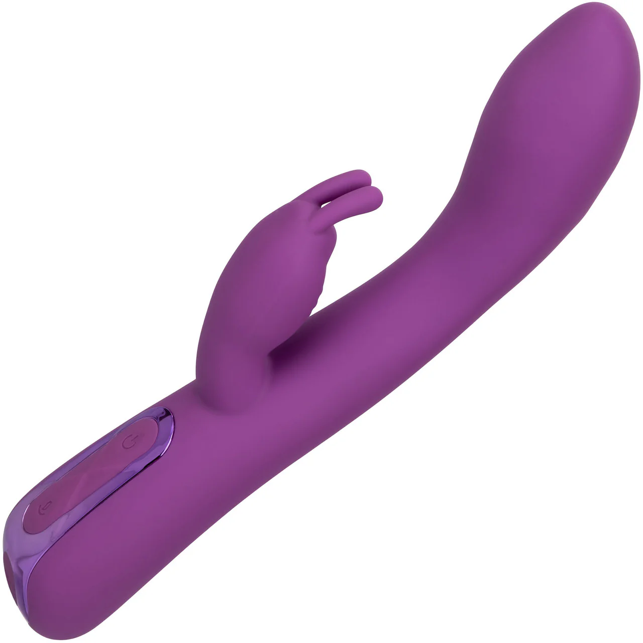 Jack Rabbit Elite Warming Rabbit Silicone Rechargeable Dual Stimulation Vibrator By CalExotics