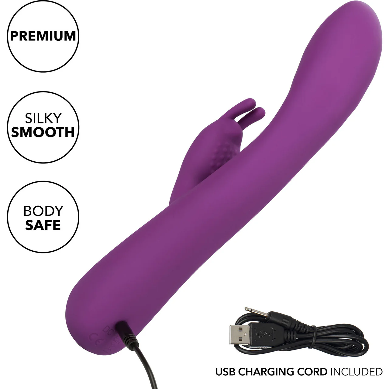 Jack Rabbit Elite Warming Rabbit Silicone Rechargeable Dual Stimulation Vibrator By CalExotics - Image 9