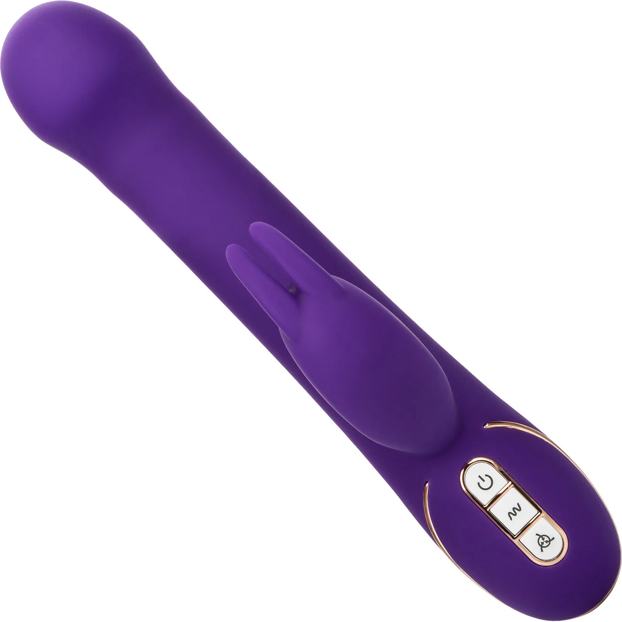 Jack Rabbit Signature Silicone Suction Rabbit Rechargeable Dual Stimulation Vibrator By CalExotics - Image 6