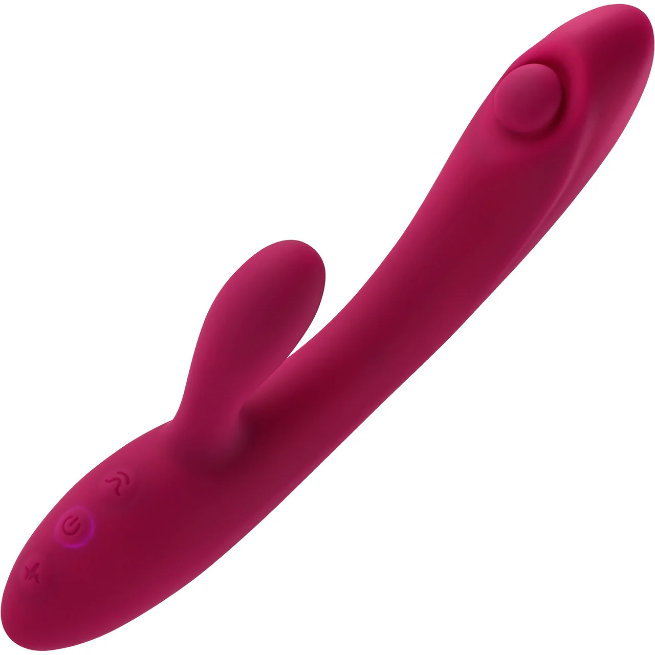 Jammin' G Rechargeable Waterproof  Silicone Dual Stimulating Vibrator By Evolved Novelties