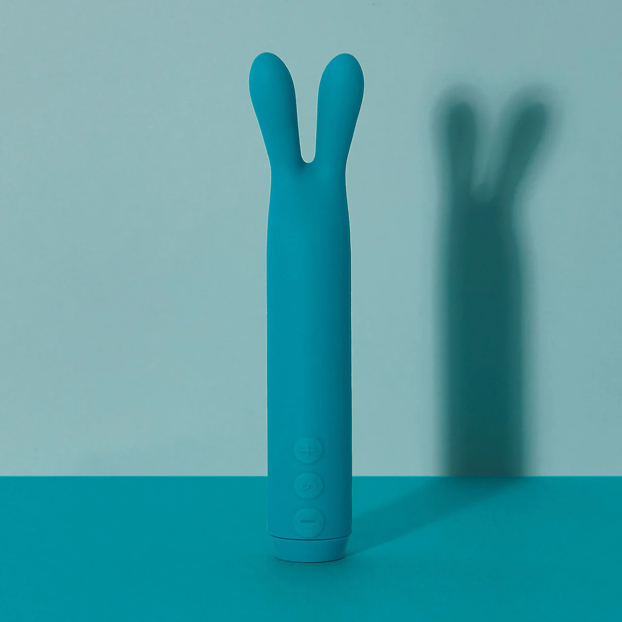 Je Joue Rabbit Bullet Waterproof Rechargeable Silicone Mini Vibrator - Teal - Image 4
