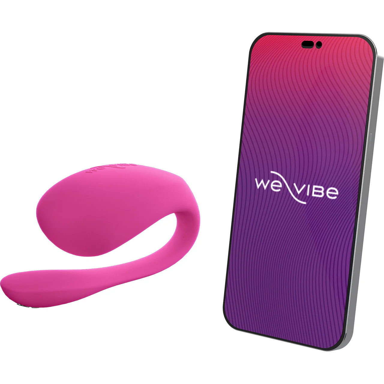 Jive 2 By We-Vibe Rechargeable Silicone App Controlled Wearable G-Spot Vibrator - Electric Pink - Image 11