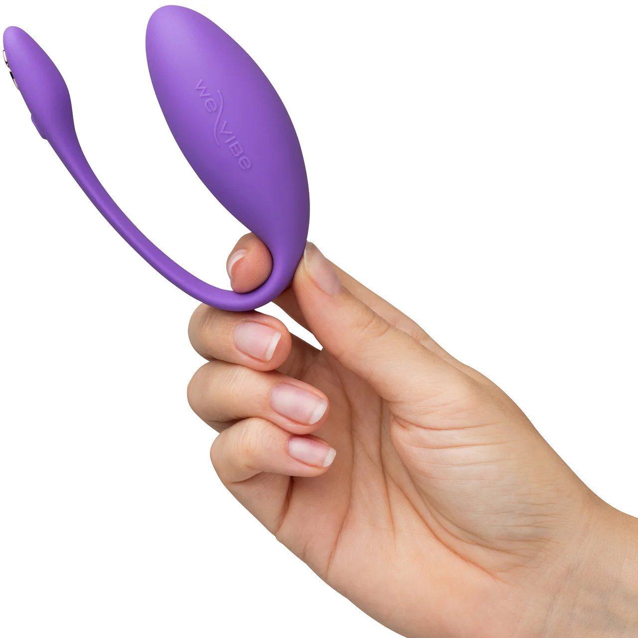 Jive Lite By We-Vibe Rechargeable Silicone App Controlled Wearable G-Spot Vibrator - Purple - Image 3