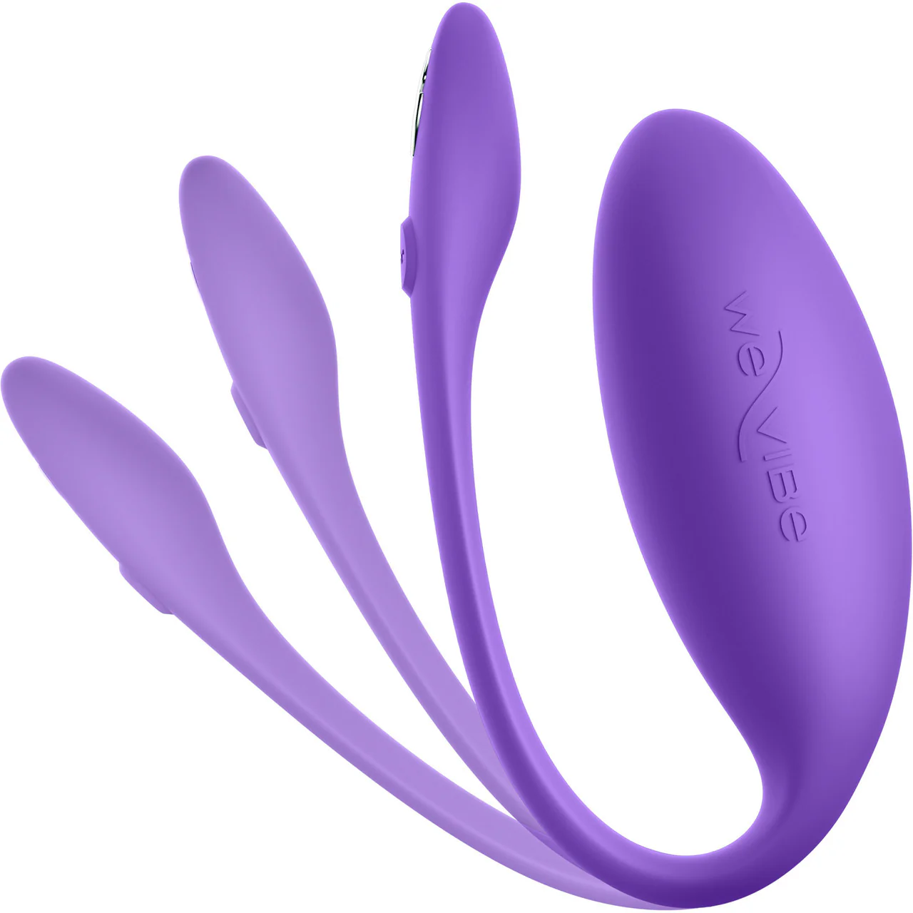 Jive Lite By We-Vibe Rechargeable Silicone App Controlled Wearable G-Spot Vibrator - Purple - Image 6