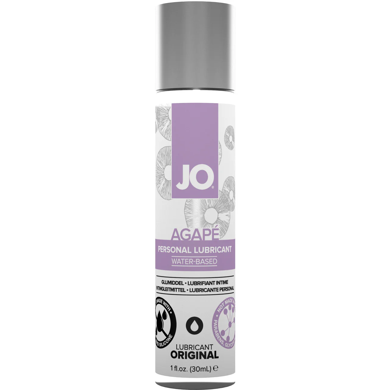 JO Agapé Original Water Based Personal Lubricant 1 fl oz