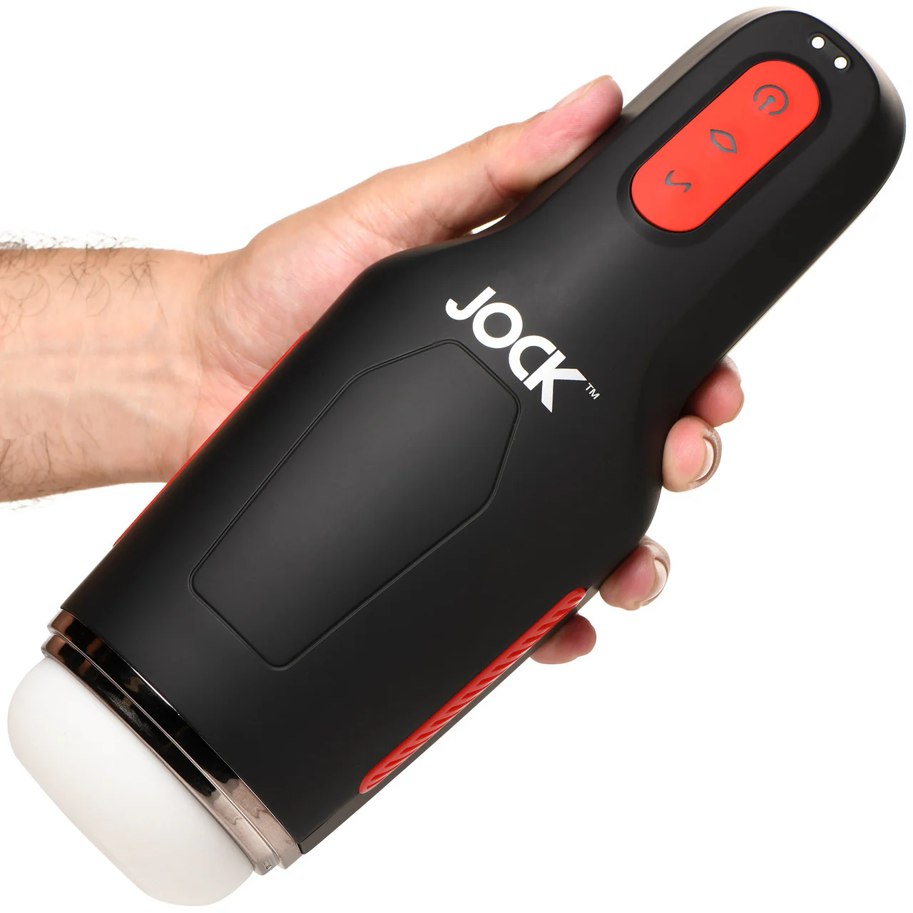 Jock 15X Sucking & Vibrating Rechargeable Penis Masturbator - Image 3