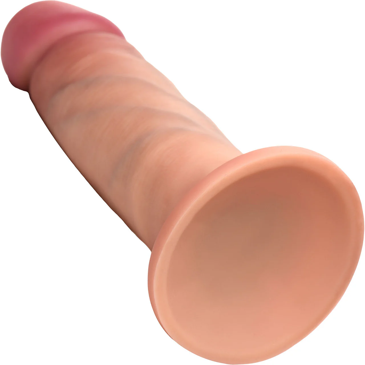 Jock Dual Density 6" Realistic Silicone Suction Cup Dildo - Vanilla - Image 4