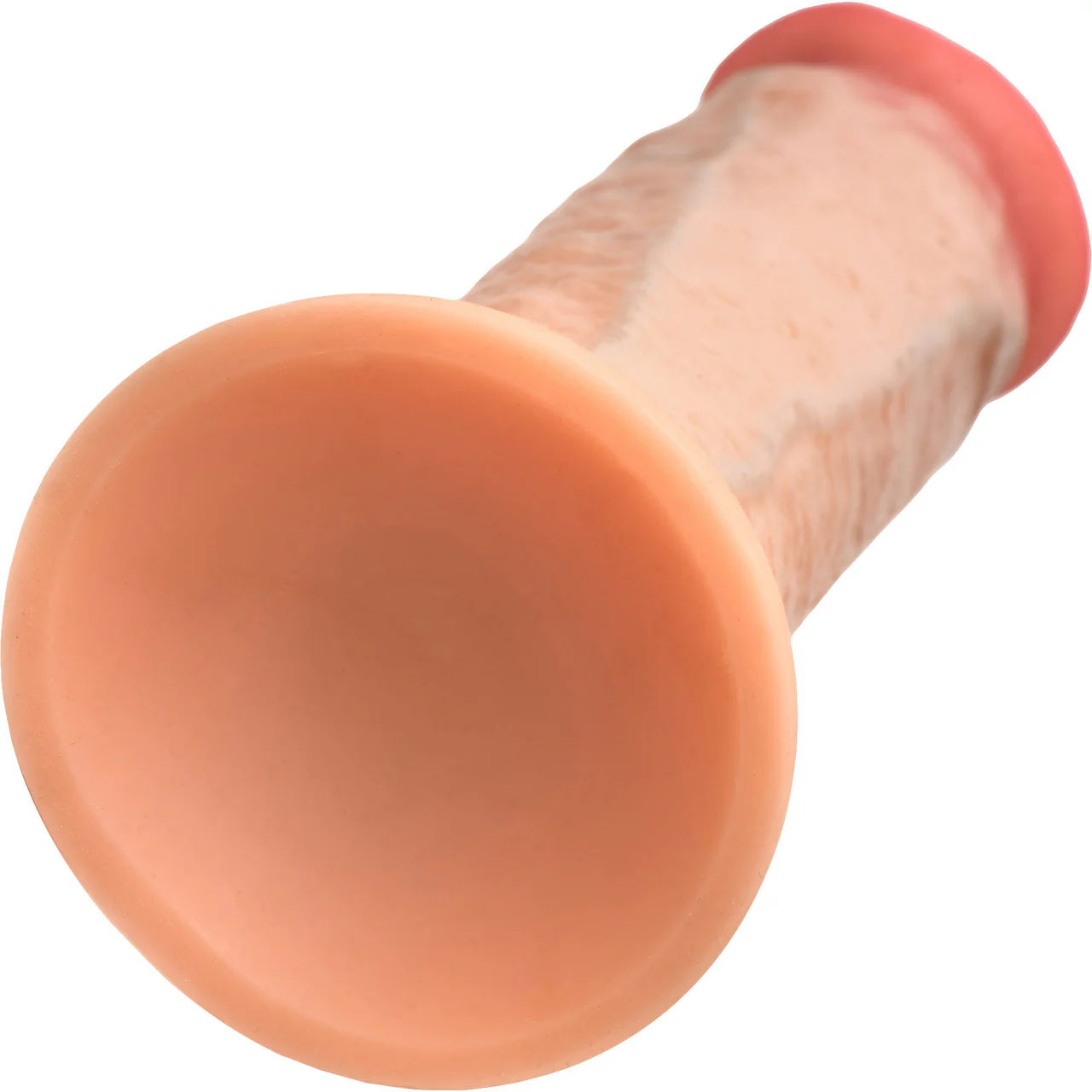Jock Dual Density 8.5" Real Skin Realistic Silicone Suction Cup Dildo - Vanilla - Image 13