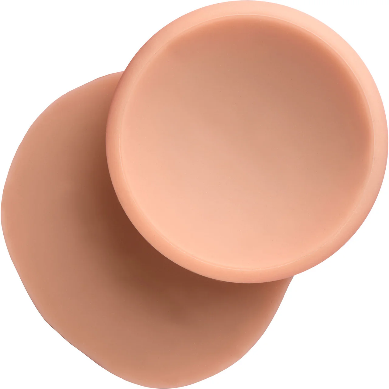 Jock Dual Density 9" Realistic Silicone Suction Cup Dildo With Balls - Vanilla - Image 5