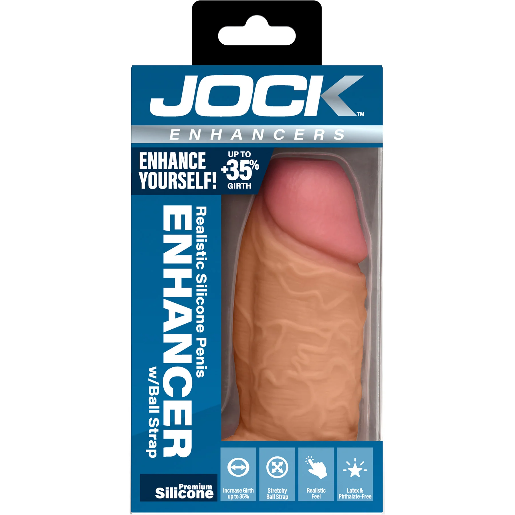 Jock Enhancers Open Ended Silicone Penis Extension Sleeve - Image 25
