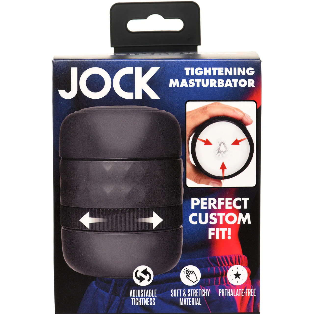 Jock Tightening Masturbator Open Ended Adjustable Penis Stroker - Image 12