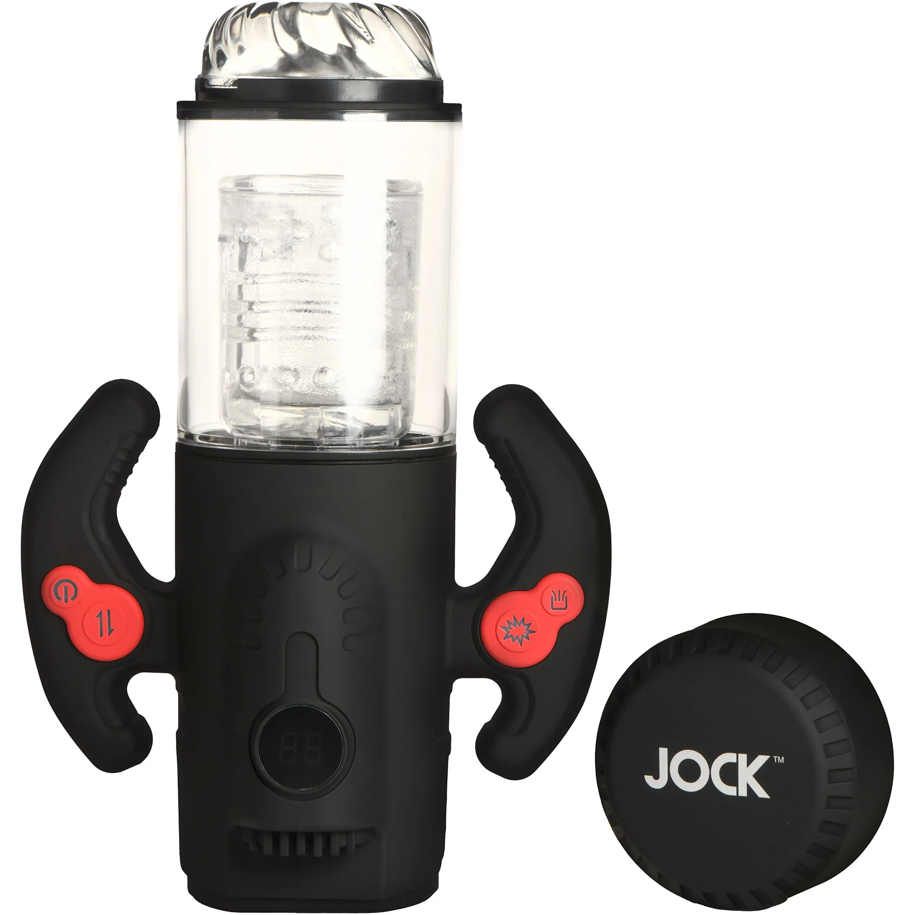 Jock Turbo Max Spinning, Thrusting, & Sucking Rechargeable Penis Masturbator - Image 4