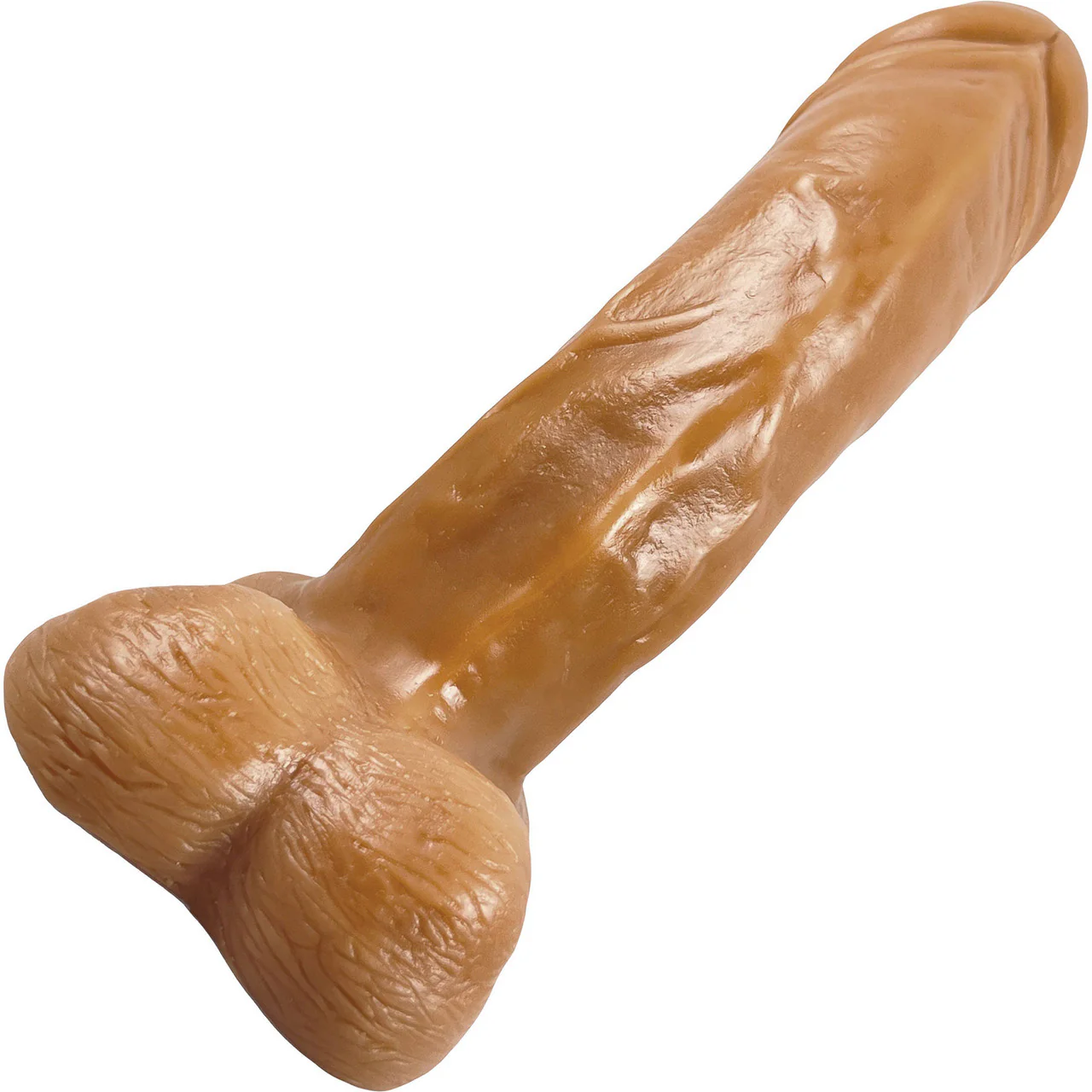 Johnny Vixskin Realistic Silicone Dildo By Vixen - Caramel - Image 3