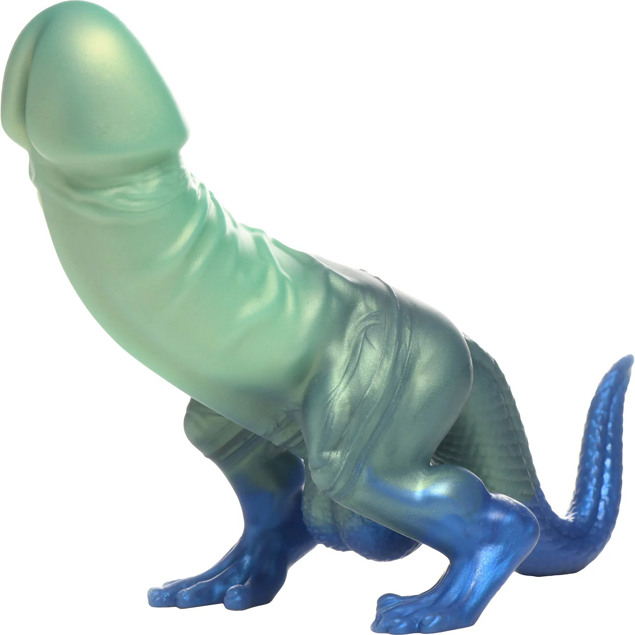 Jurassic Cock 10" Dinosaur Silicone Dildo By Creature Cocks - Image 8