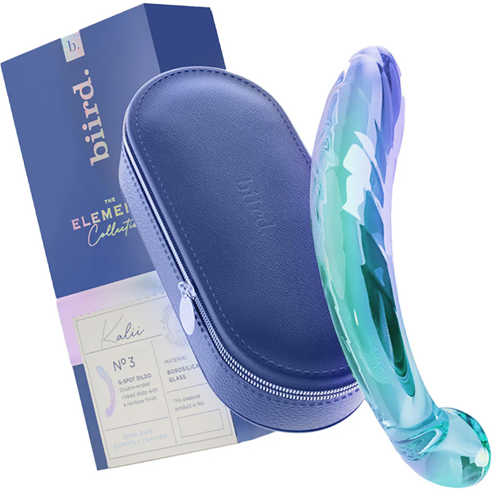 Kalii 7" Glass G-Spot Dildo By Biird - Image 4