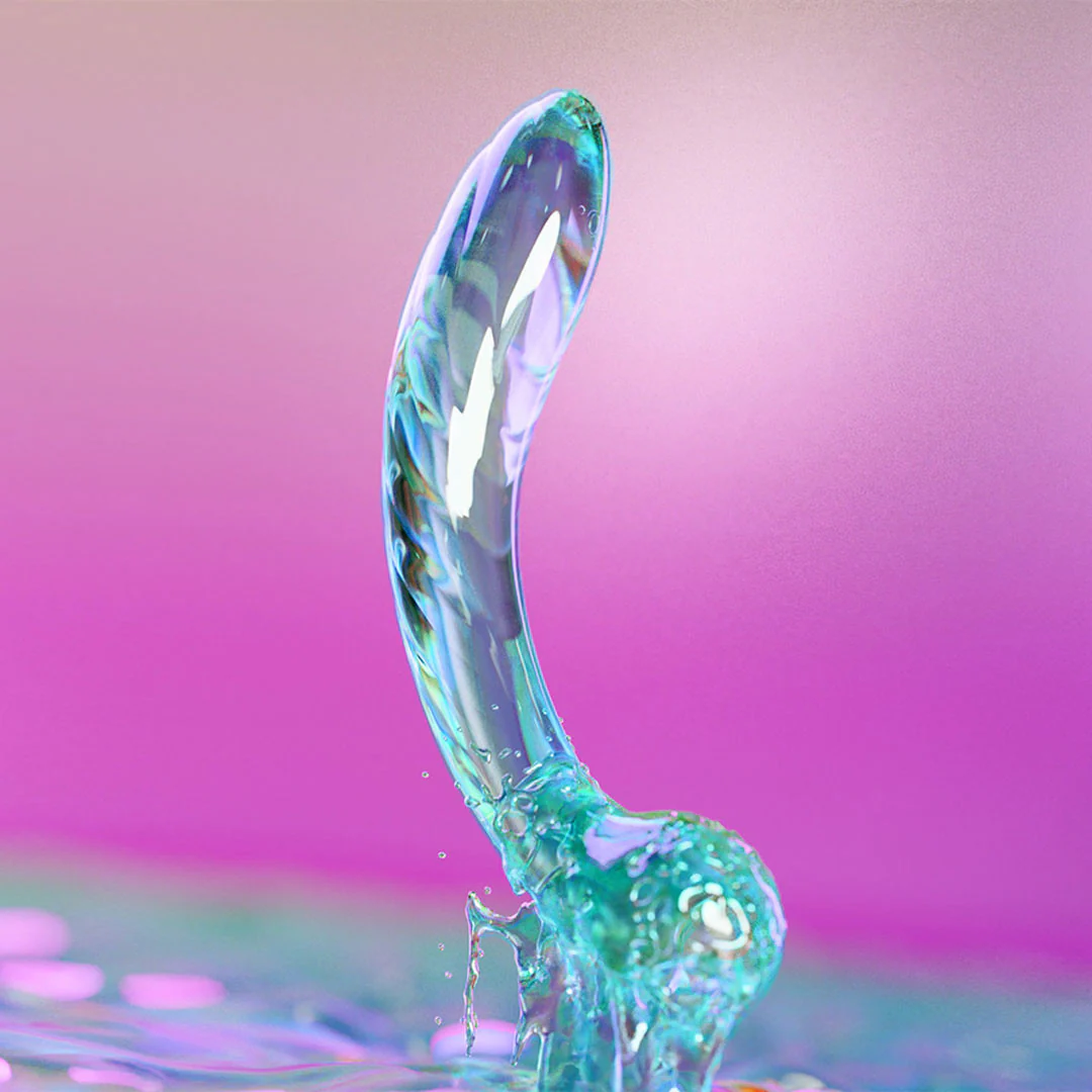 Kalii 7" Glass G-Spot Dildo By Biird - Image 5