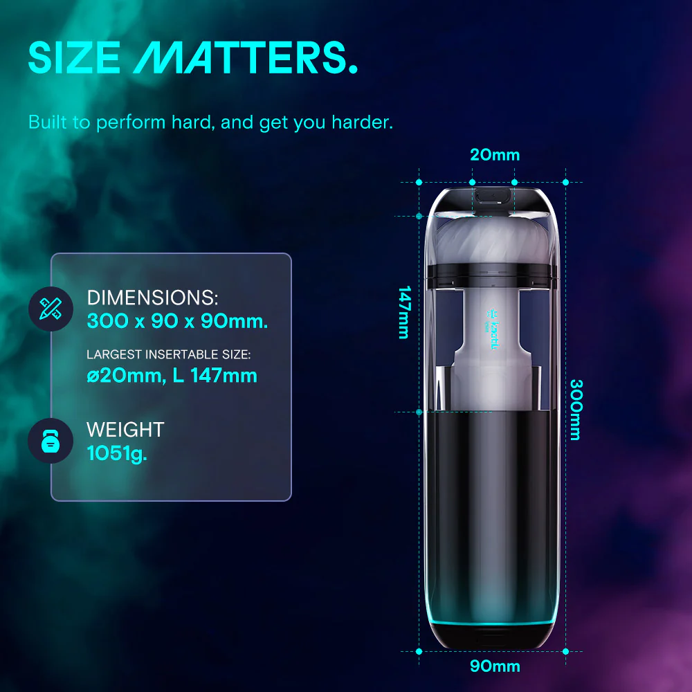 Kaotik Labs The Cocoon App Enabled Throbbing Warming Penis Masturbator - Image 16