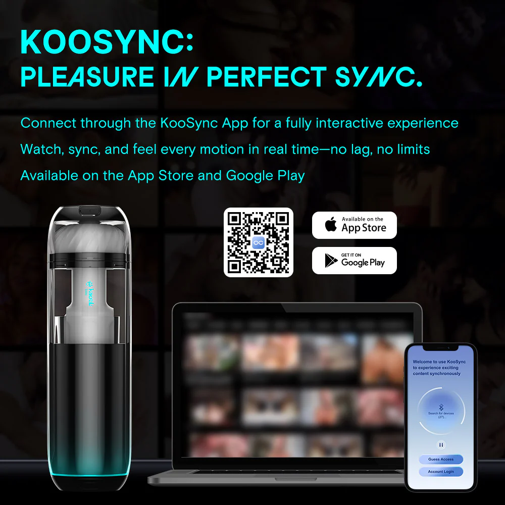 Kaotik Labs The Cocoon App Enabled Throbbing Warming Penis Masturbator - Image 18
