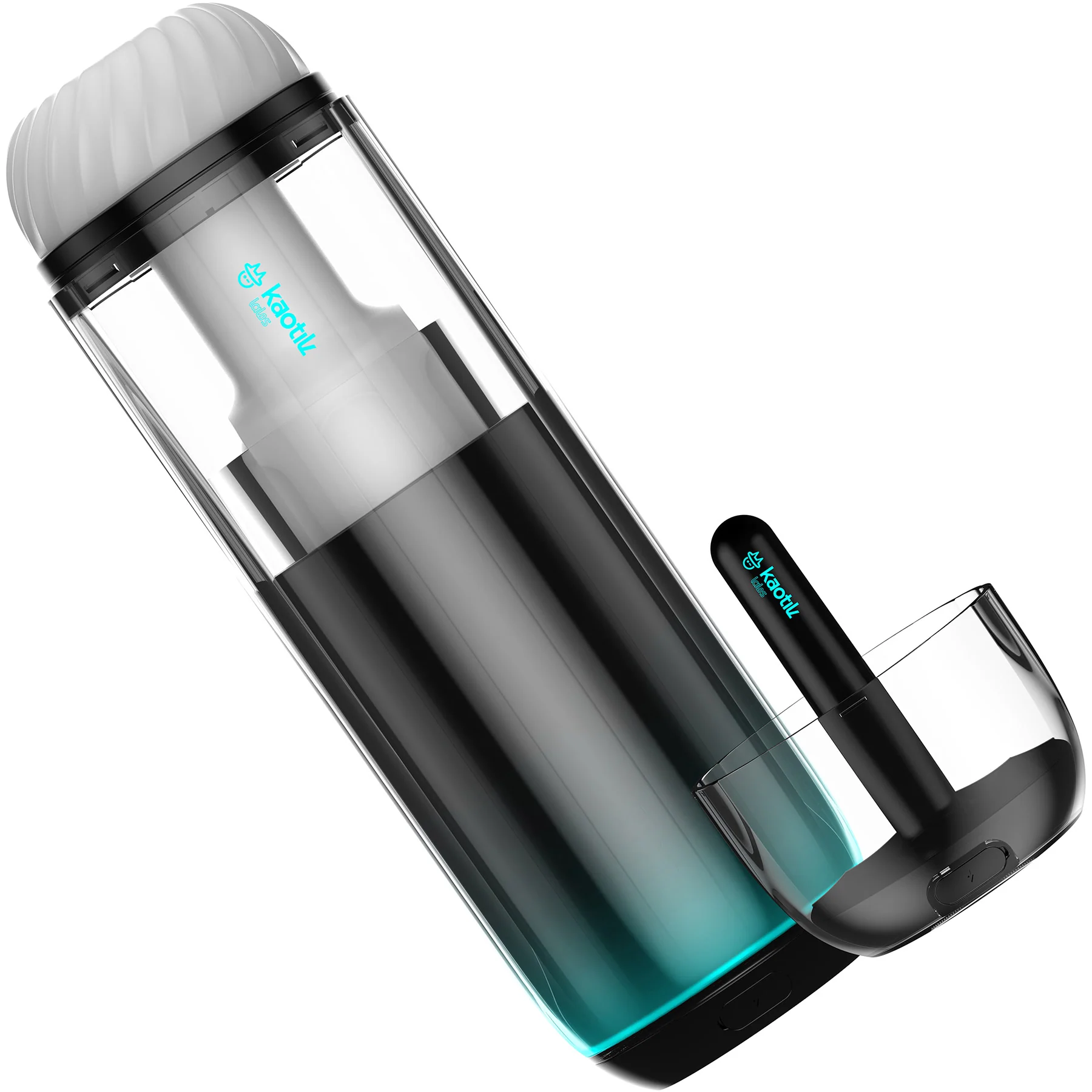 Kaotik Labs The Cocoon App Enabled Throbbing Warming Penis Masturbator - Image 3