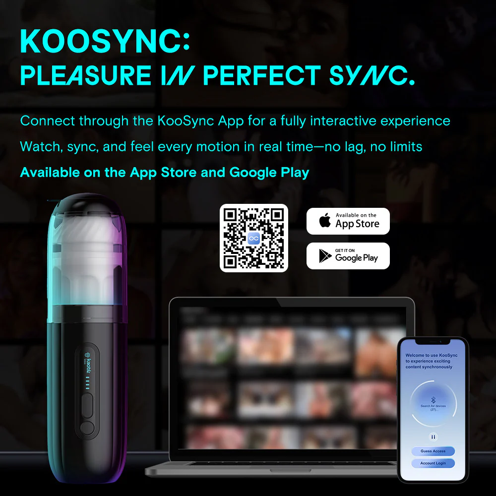Kaotik Labs The Shockwave App Enabled Thrusting Penis Masturbator - Image 19