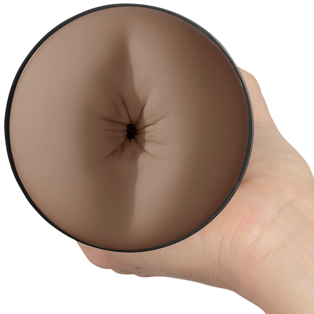 KIIROO Feel Butt Stroker - Penis Masturbator Dark Caramel - Image 4